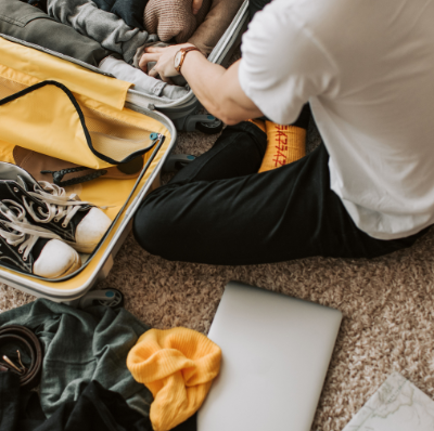 Tips om meer kleding mee te nemen in je handbagage
